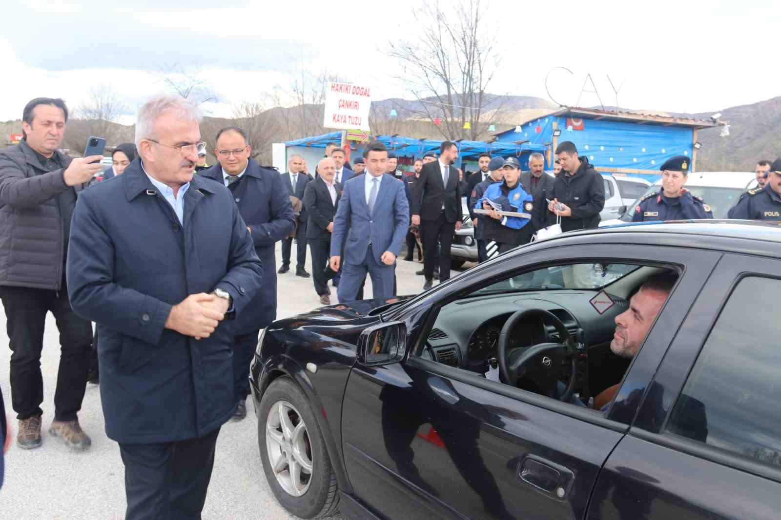 İçişleri Bakan Yardımcısı Karaloğlu Çankırı’da incelemelerde bulundu