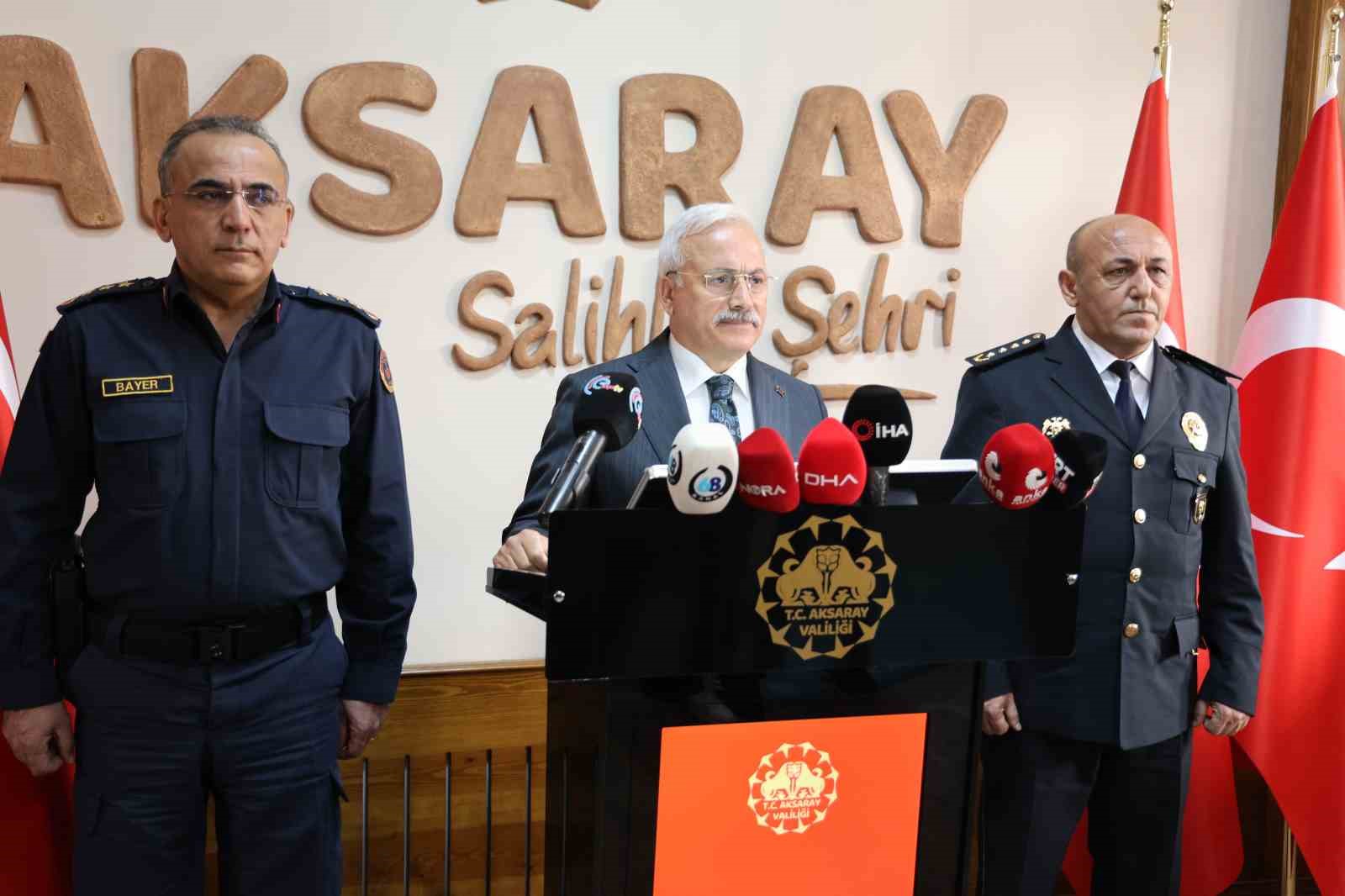 Aksaray’da asayiş bilgilendirme toplantısı