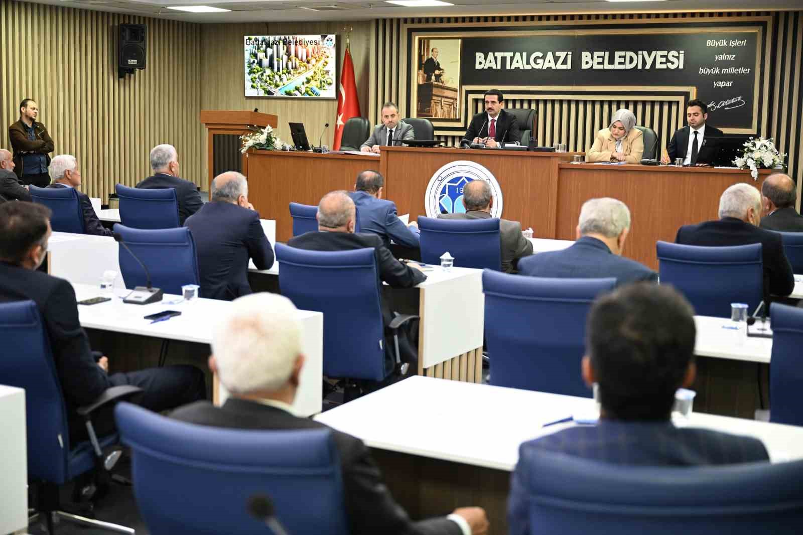 Battalgazi Belediye Meclisi Nisan ayı toplantısını gerçekleştirdi