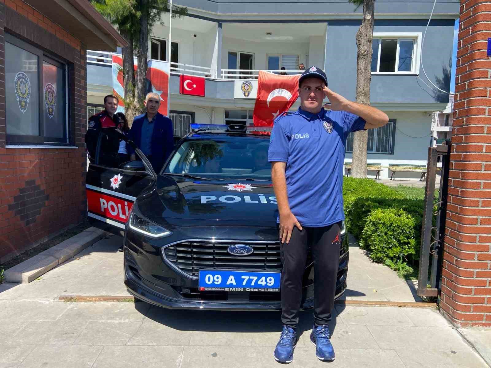 Polis Haftası’nda Didim emniyeti iki engelli bireyin hayallerini gerçekleştirdi