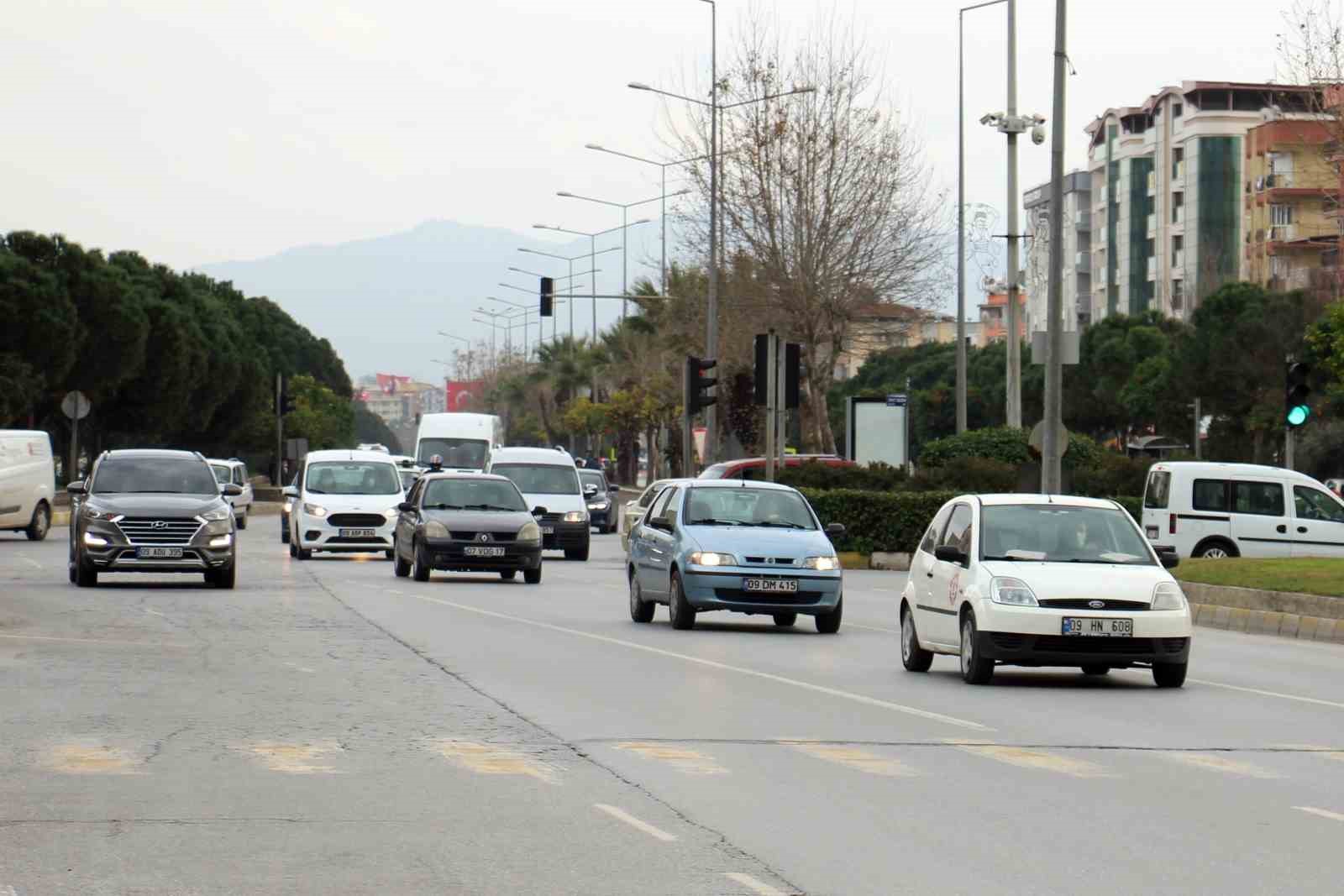 Aydın’da araç sayısı 1 yılda yüzde 9 arttı