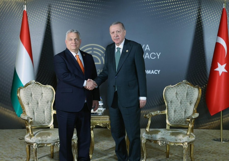 Cumhurbaşkanı Erdoğan, Macaristan Başbakanı Orban’ı kabul etti