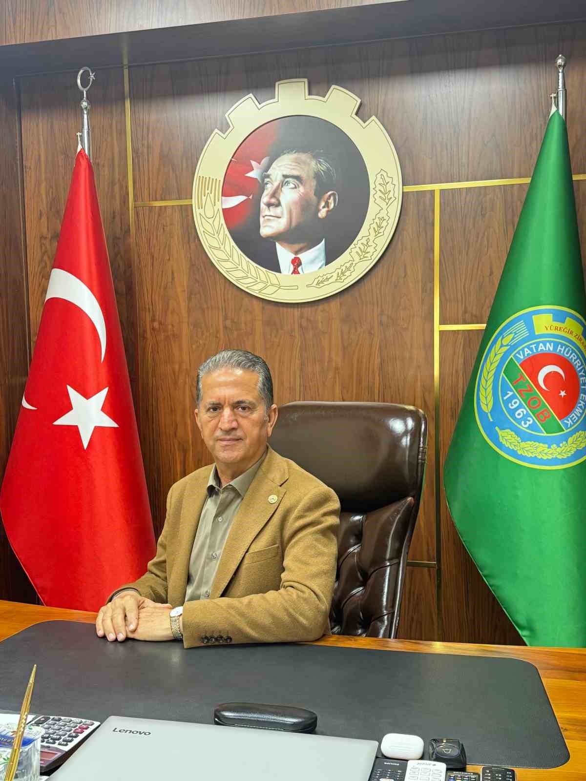 Yüreğir Ziraat Odası Başkanı Doğan: 
