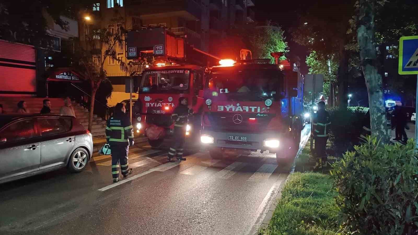 Batman’da yangın ihbarı ’asılsız’ çıktı