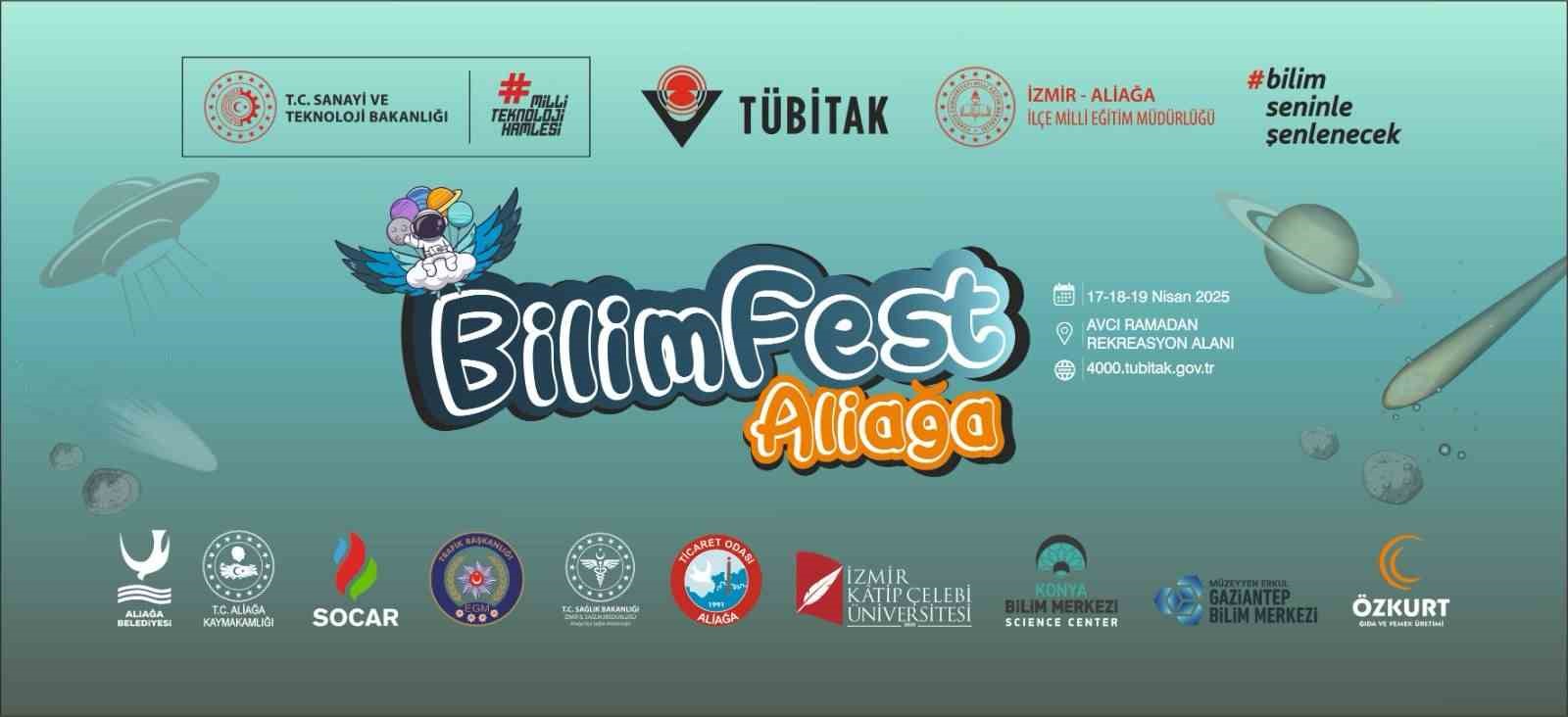 Aliağa, ülkenin en büyük 10 bilim festivalinden birine hazırlanıyor