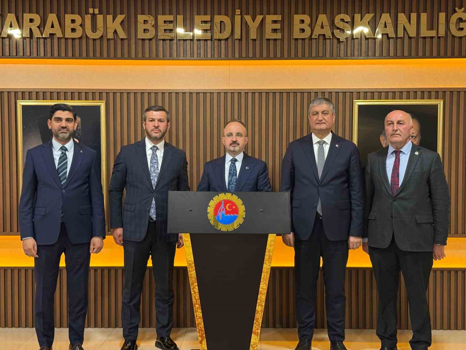 Bakan Yardımcısı Turan’dan Karabük Belediyesi’ne ziyaret