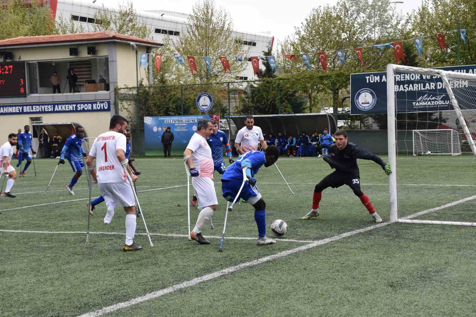 Şahinbey Ampute kupada tur atladı: 8-1