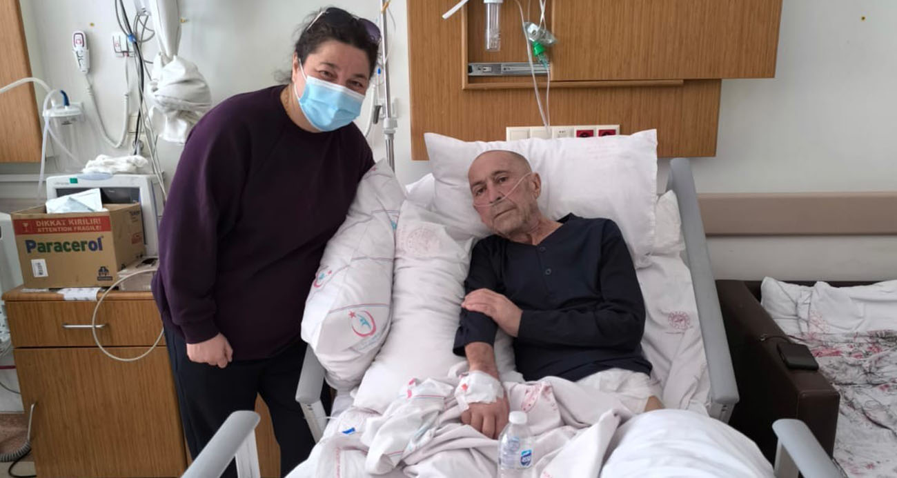 Yaşlı adam huzurevinde bakım altına alınmasını istiyor