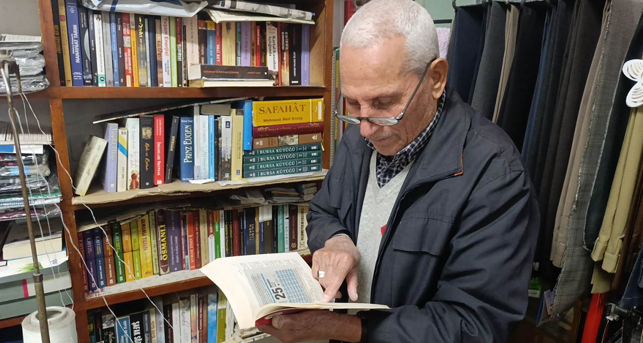 Terzihaneden kütüphaneye uzanan 69 yıllık ustalık: 