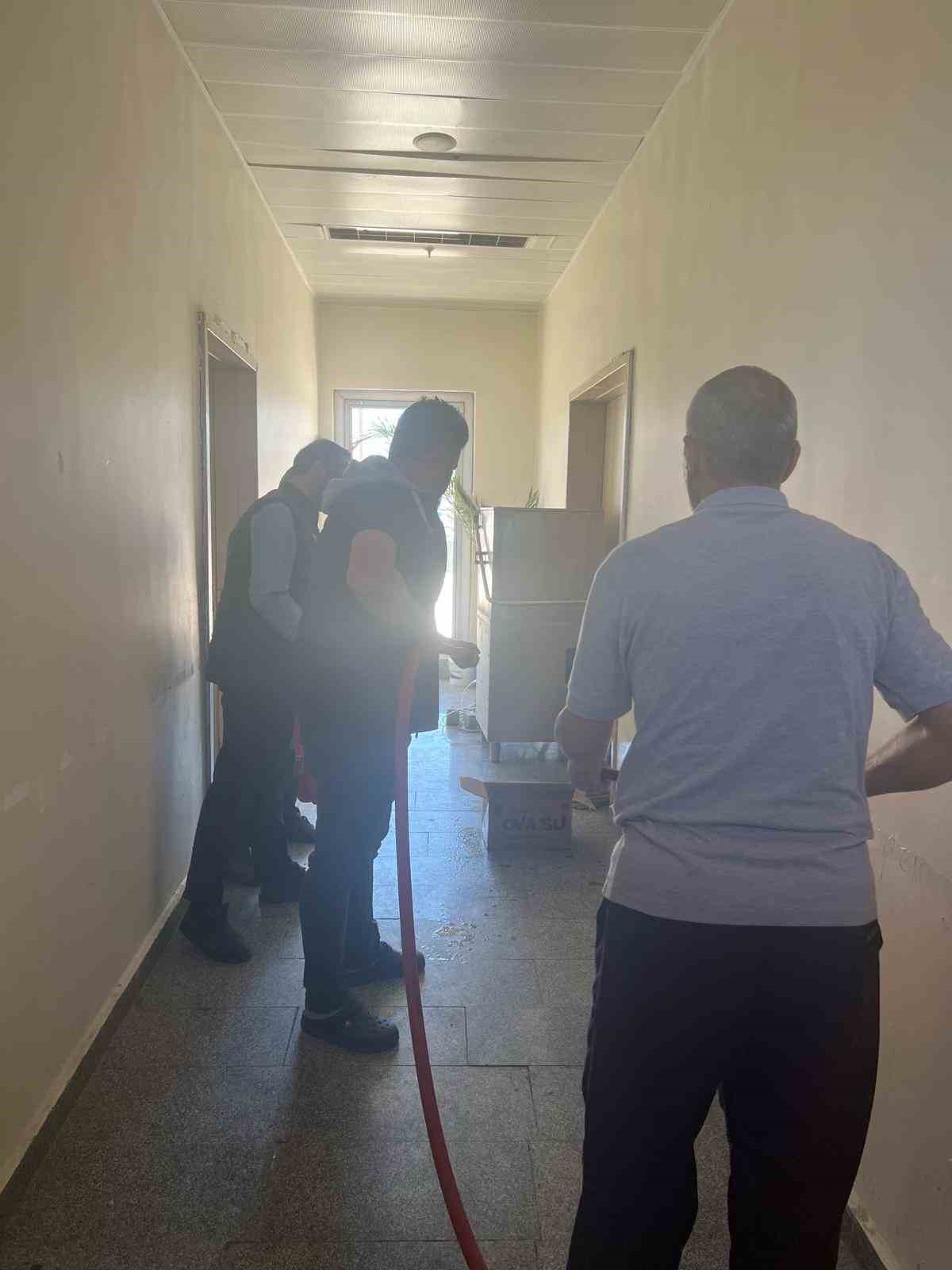Sandıklı Devlet Hastanesi’nde deprem ve yangın tatbikatı