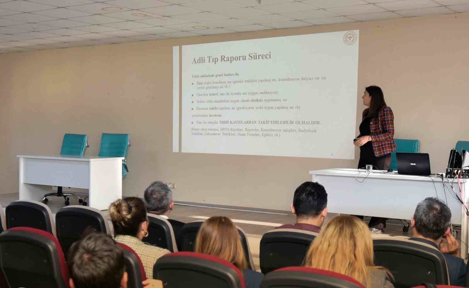 Muğla’da hekimler bilgilendirildi