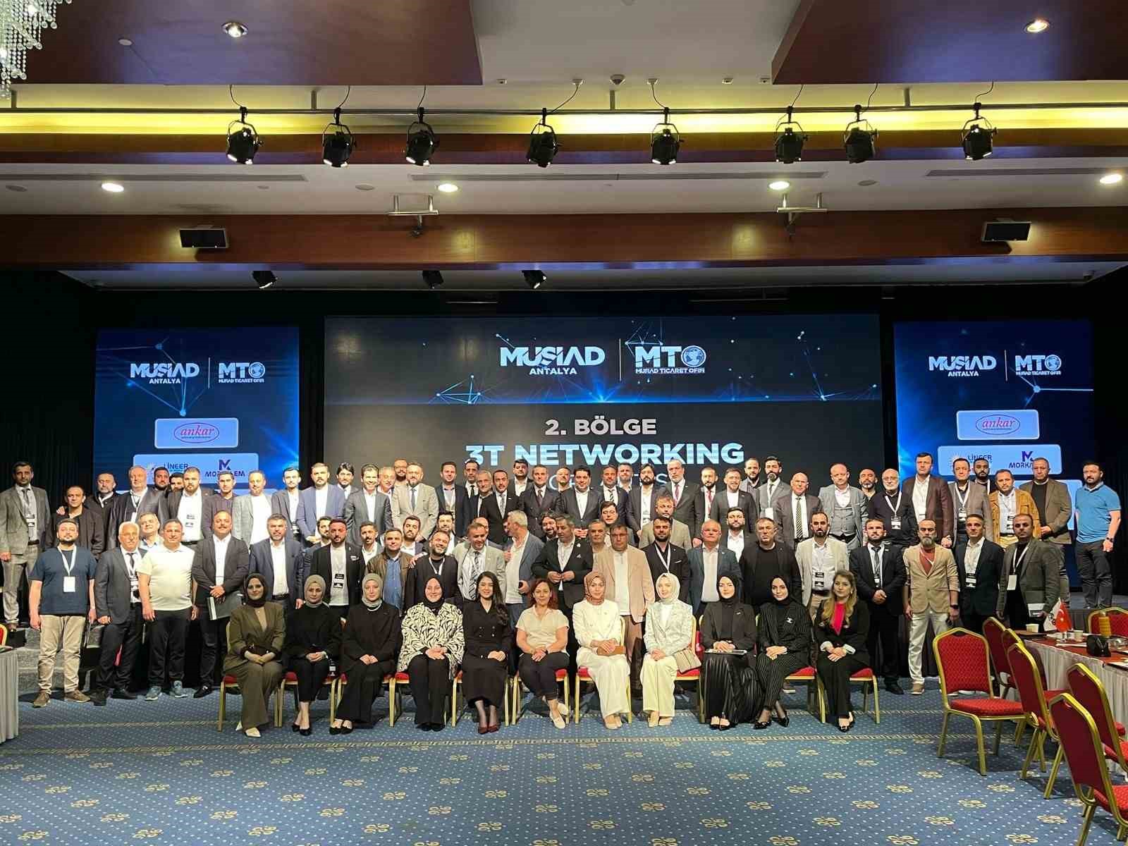MÜSİAD Ticaret Ofisi tarafından düzenlenen Antalya Network Toplantısına yoğun ilgi