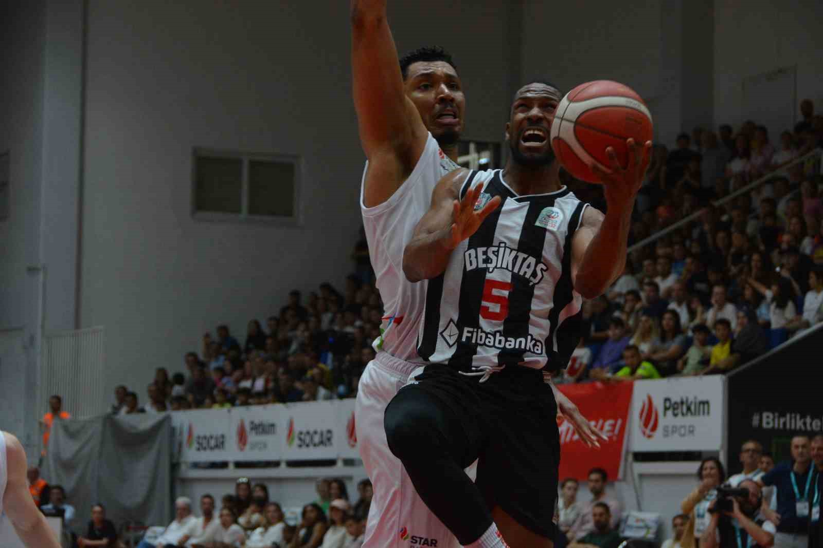 Türkiye Sigorta Basketbol Süper Ligi: Aliağa Petkimspor: 73 - Beşiktaş: 96