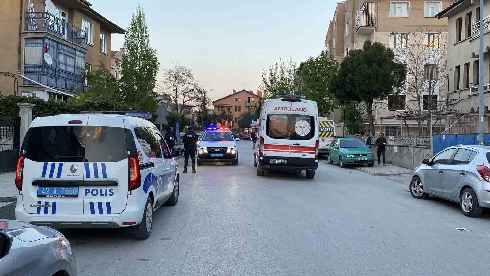 Konya’da gençlerin tartışması kanlı bitti: 1 yaralı