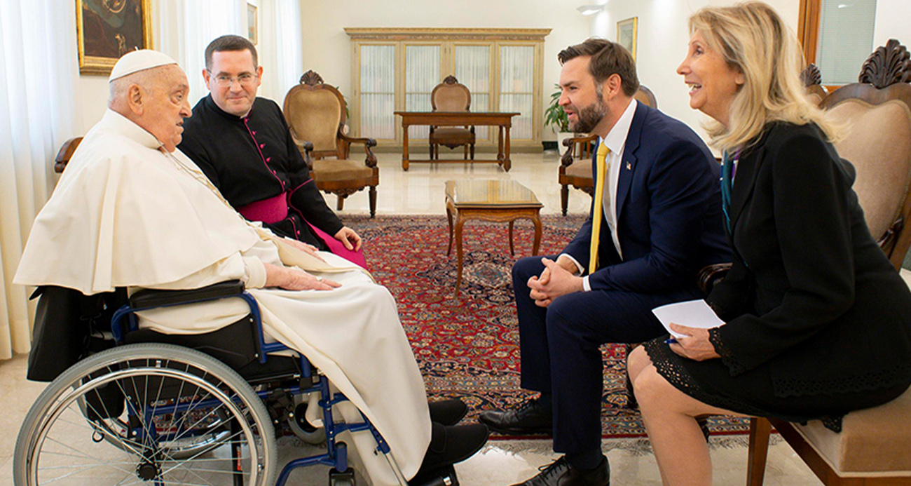 Papa Francis, ABD Başkan Yardımcısı Vance ile görüştü