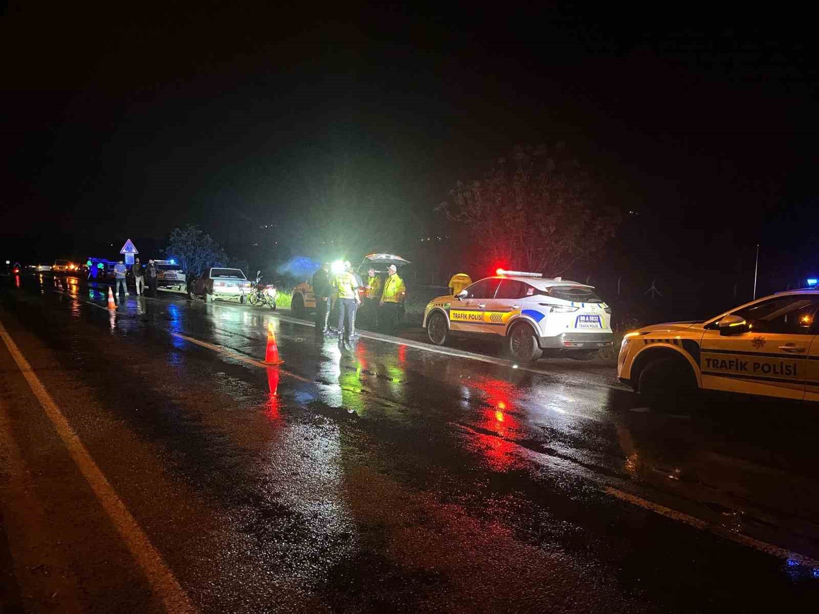 Aydın’da trafik kazası 1 ölü 1 yaralı