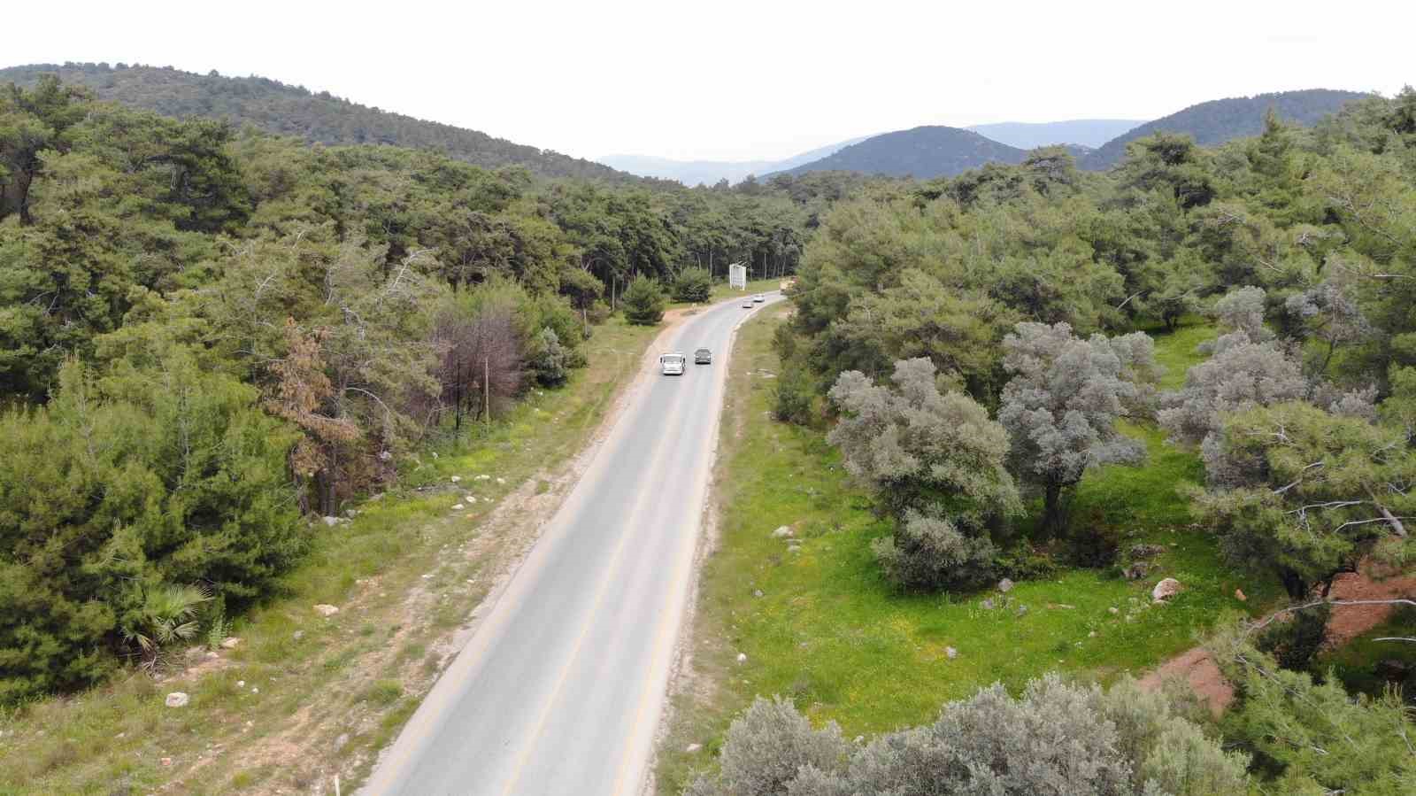 Bodrum’da dronlu trafik operasyonu: 