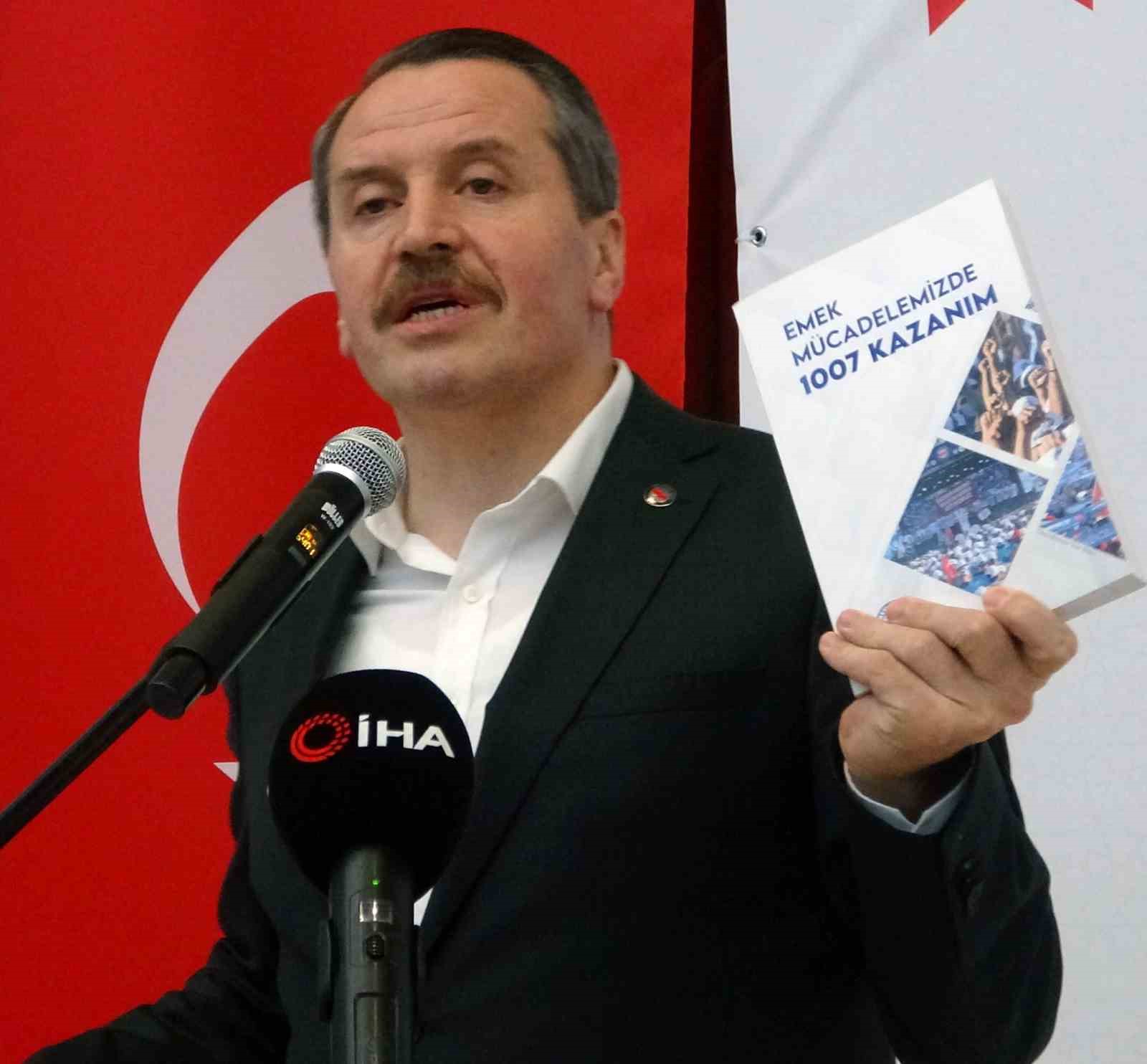 Memur-Sen Genel Başkanı Yalçın: 