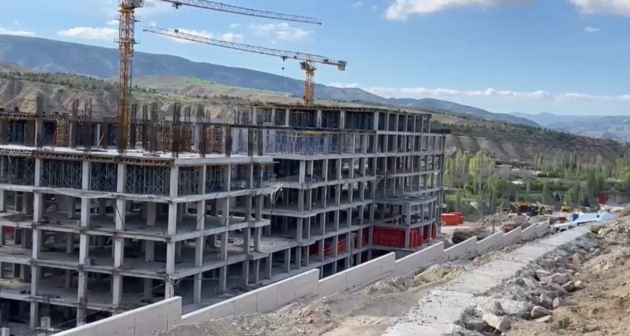 Çankırı’da kule vinçten düşen işçi hayatını kaybetti