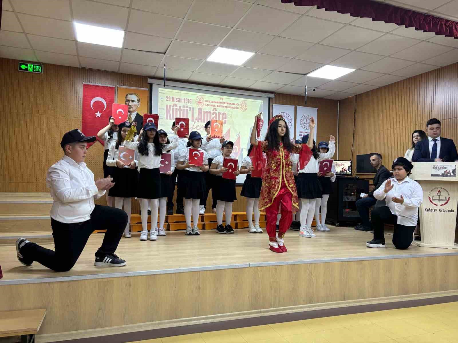 Kut’ül Amare Zaferi’nin 109 yılı törenle kutlandı