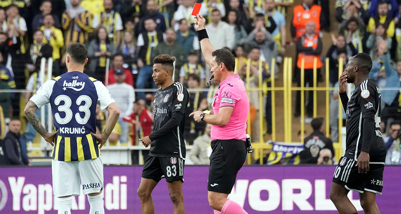 Beşiktaş, Fenerbahçe maçlarında çok kızarıyor