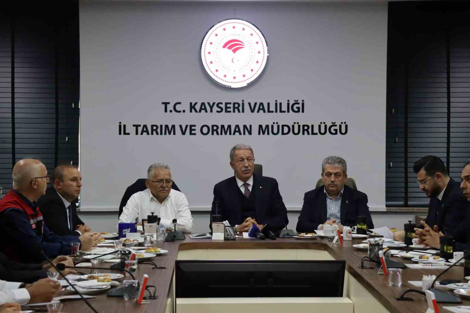 TBMM Milli Savunma Komisyonu Başkanı Akar: 