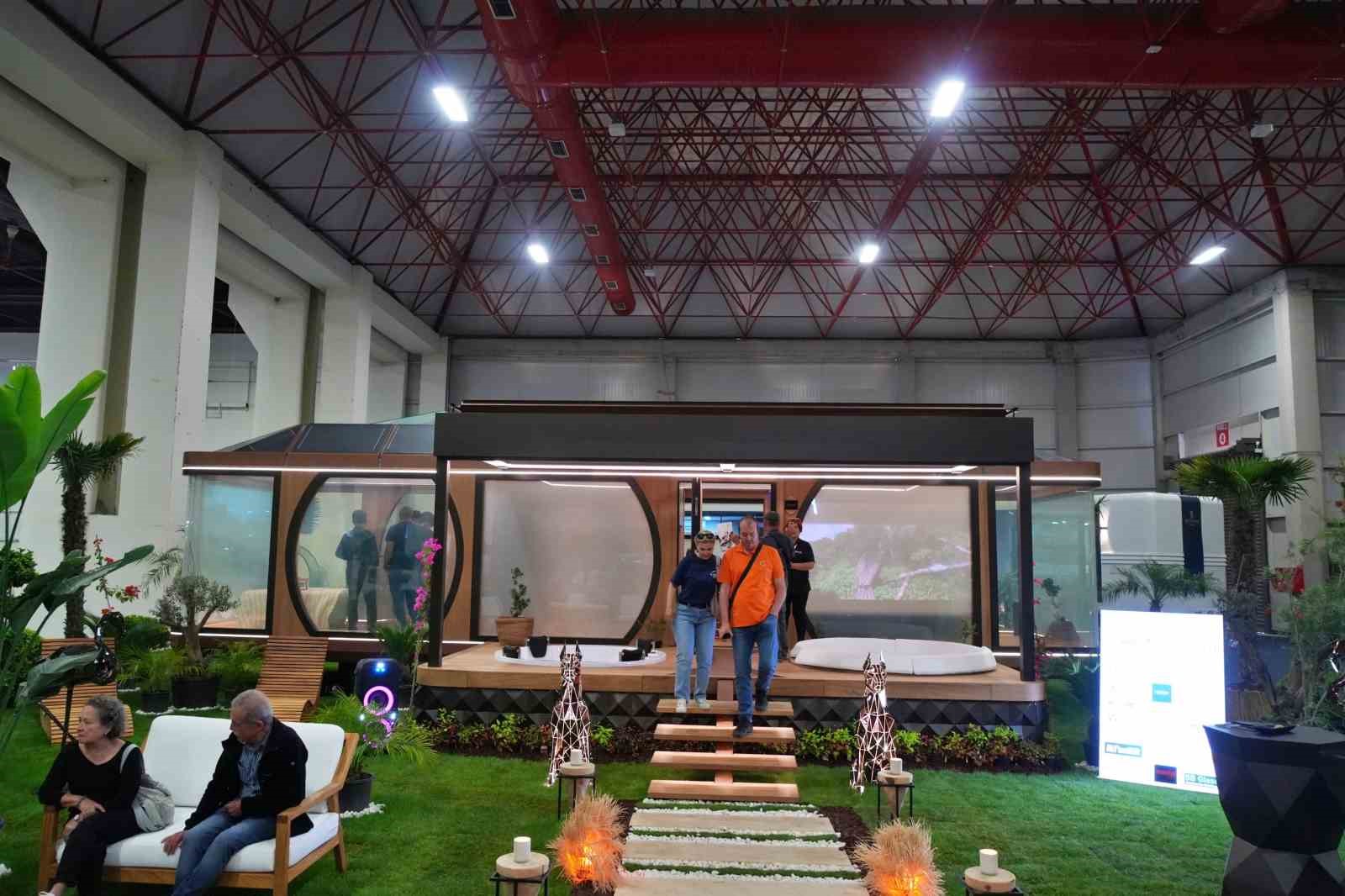 Antalya’da akıllı evler doğayla buluştu, fuar ziyaretçileri hayran kaldı