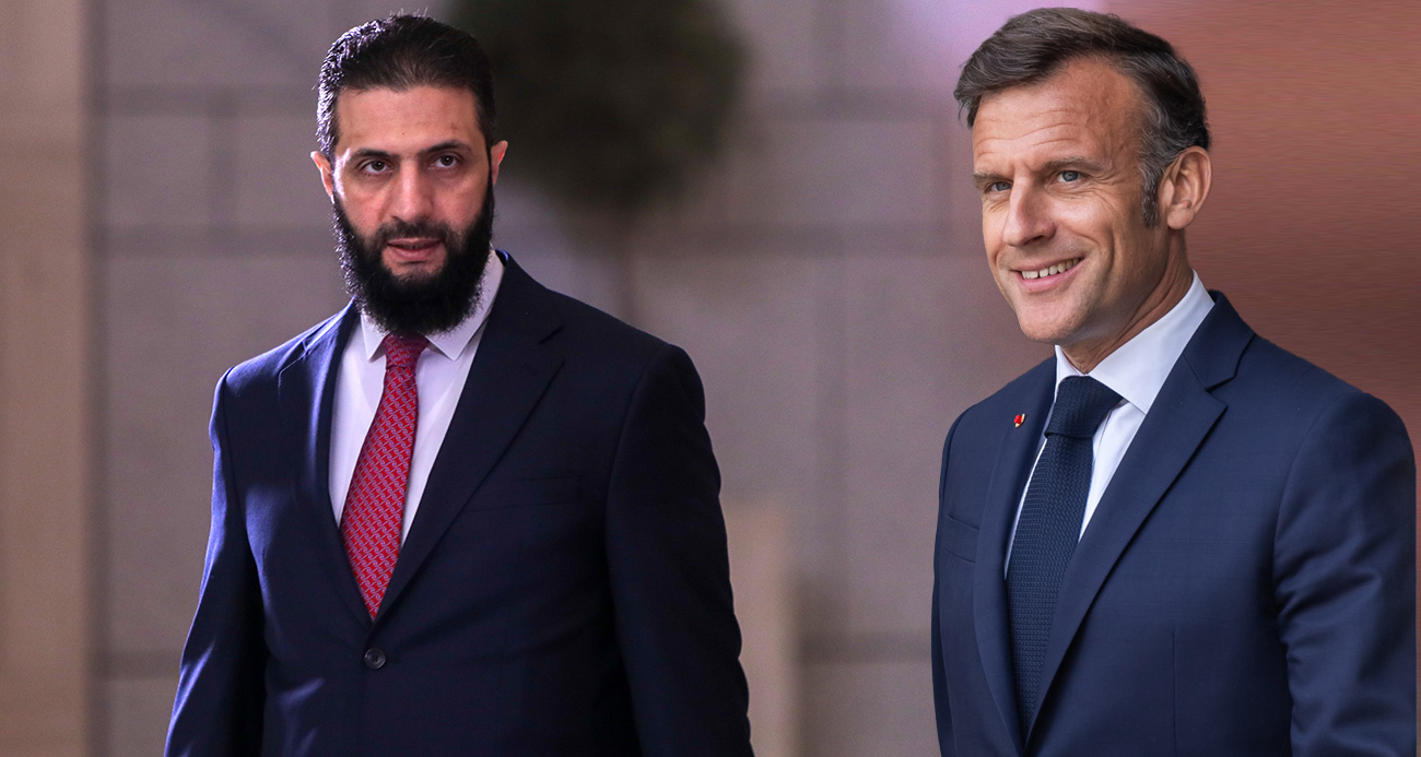 Şara ve Macron Paris'te bir araya gelecek
