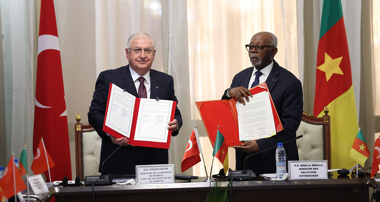 Milli Savunma Bakanı Güler Kamerun’da