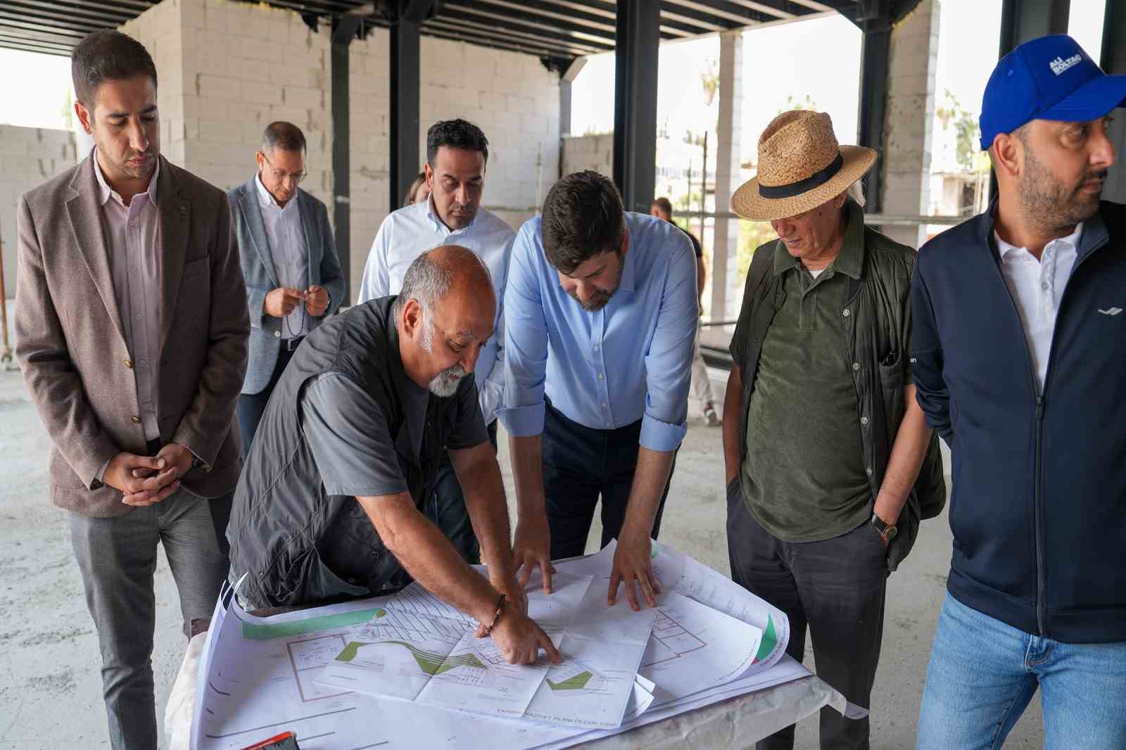Başkan Boltaç, saha çalışmalarını inceledi
