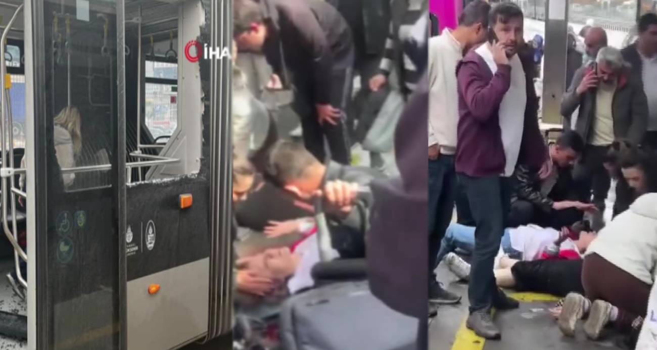 Beylikdüzü’nde metrobüs kazası: 2’si ağır 14 yaralı