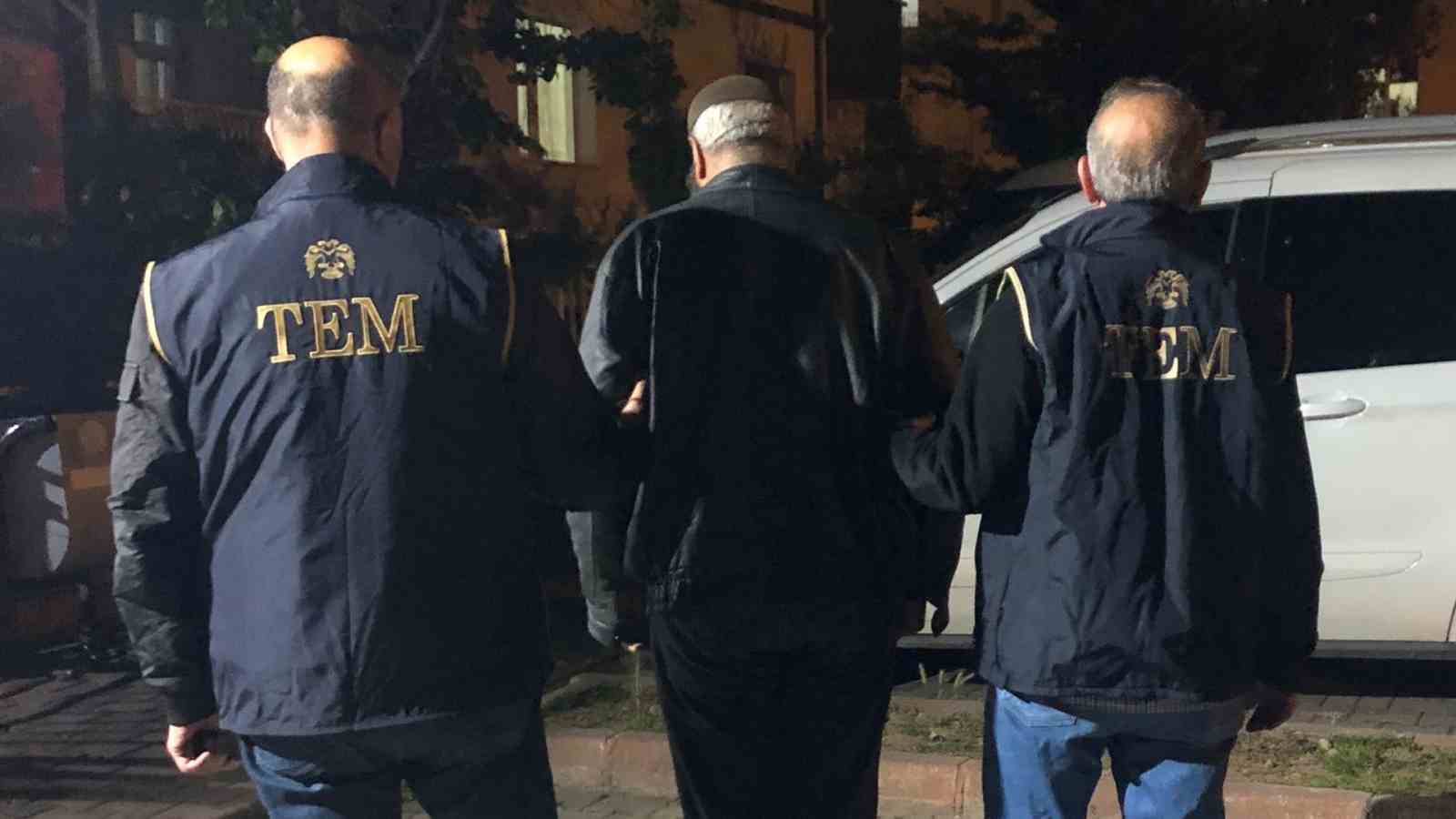 Interpol tarafından kırmızı bültenle aranan terörist Kırıkkale’de yakalandı