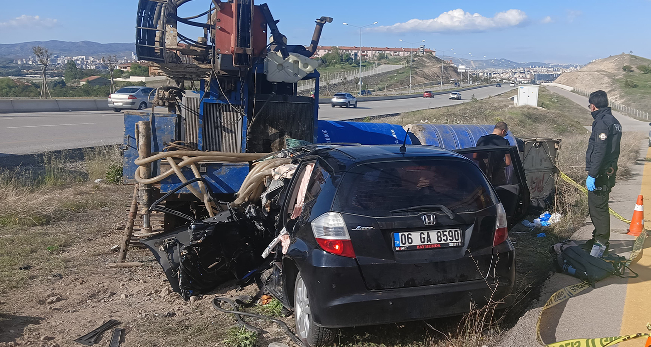 Ankara'da kahreden kaza!