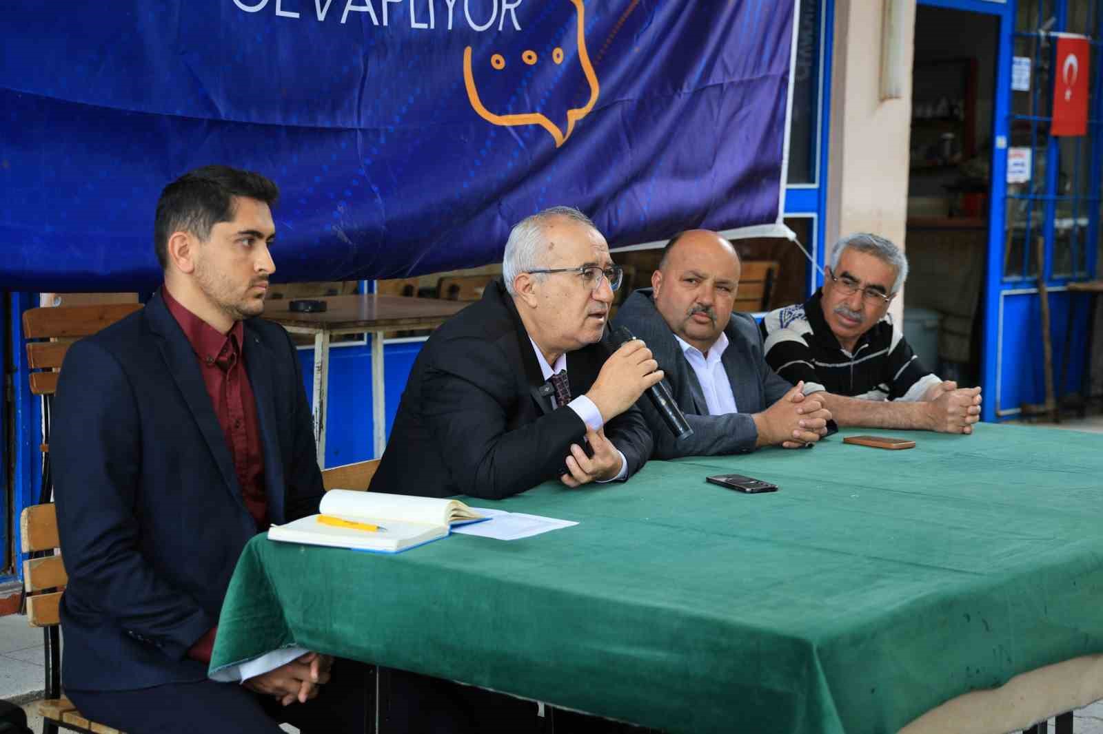 Çameli’de vatandaş soruyor, Başkan Arslan cevaplıyor
