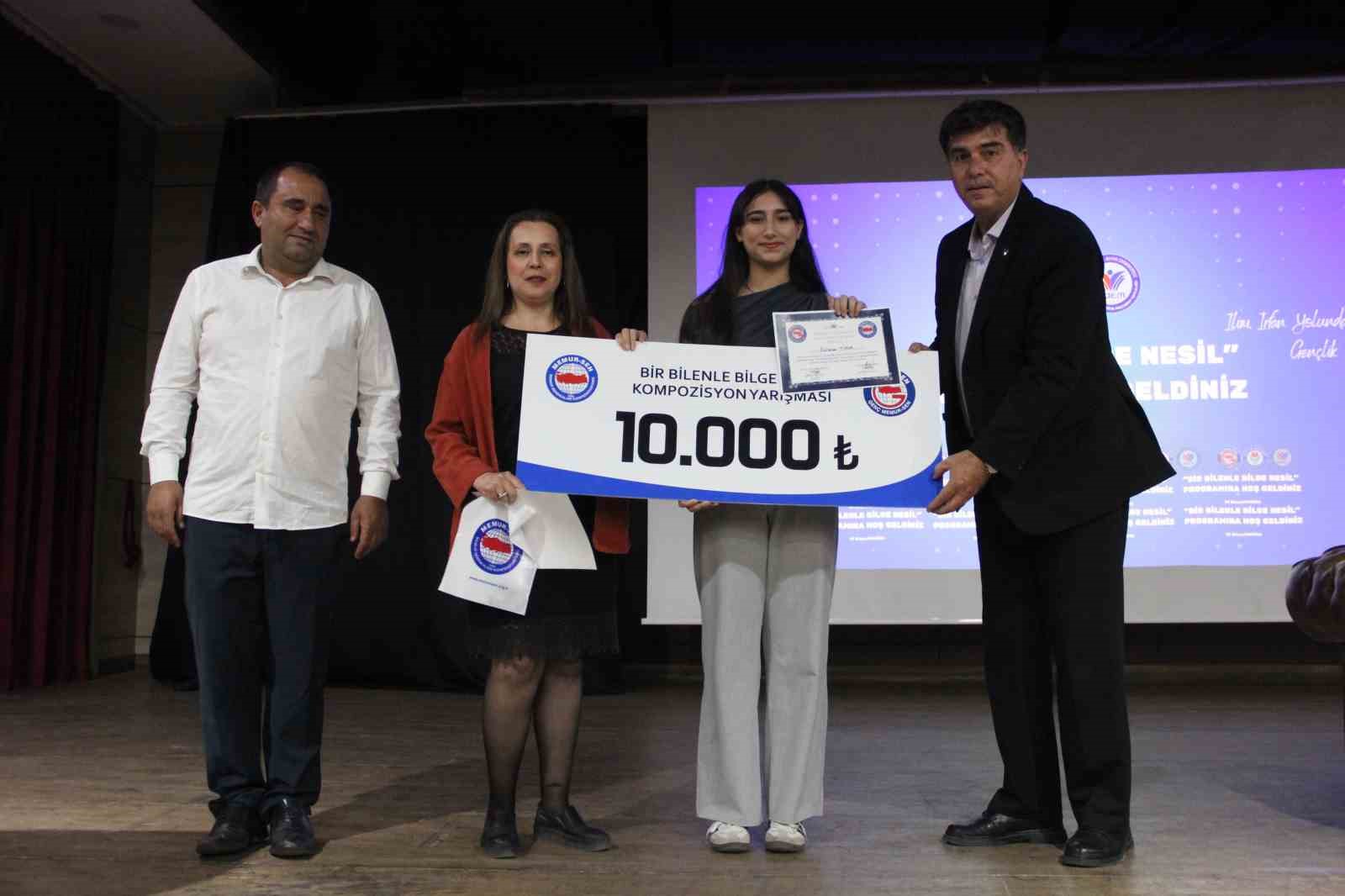 Manisa’da ’Bir bilenle bilge nesil’ projesinin ödül töreni yapıldı