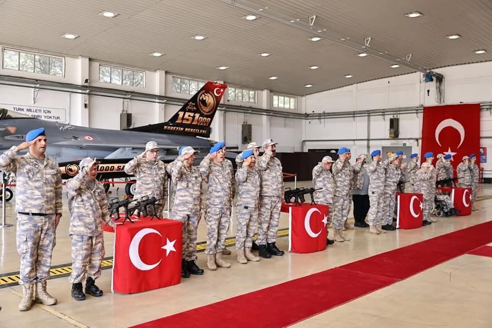 Merzifon 5. Ana Jet Üssü’nde engelliler bir günlük temsili askerlik yaptı