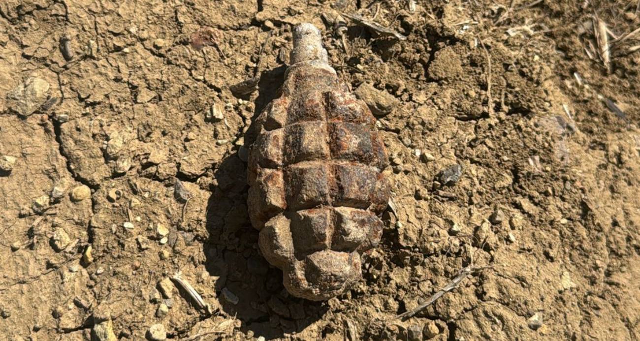 Ankara’da 104 yıllık patlamamış el bombası bulundu