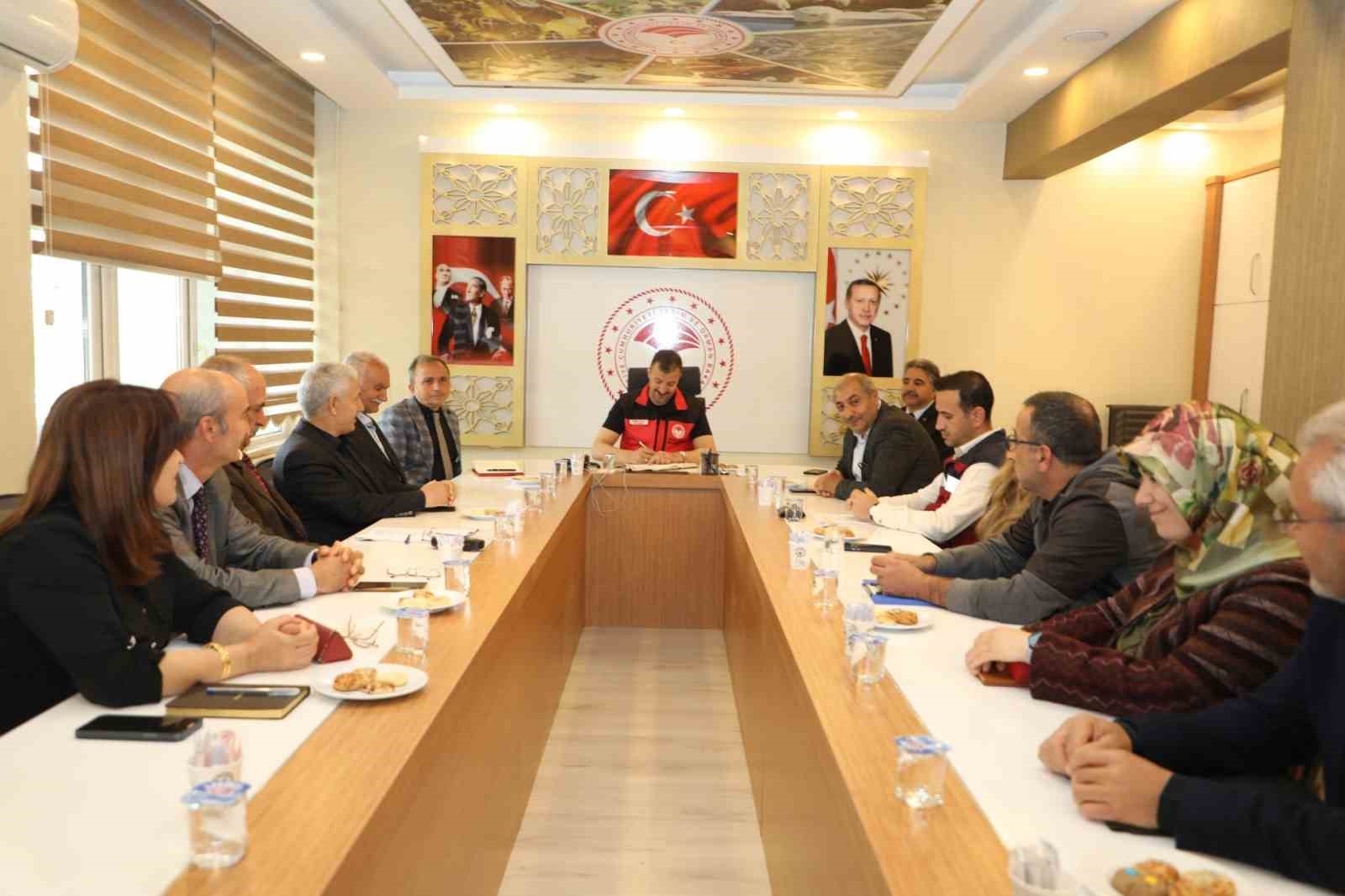 Elazığ’da zirai don değerlendirme toplantısı yapıldı