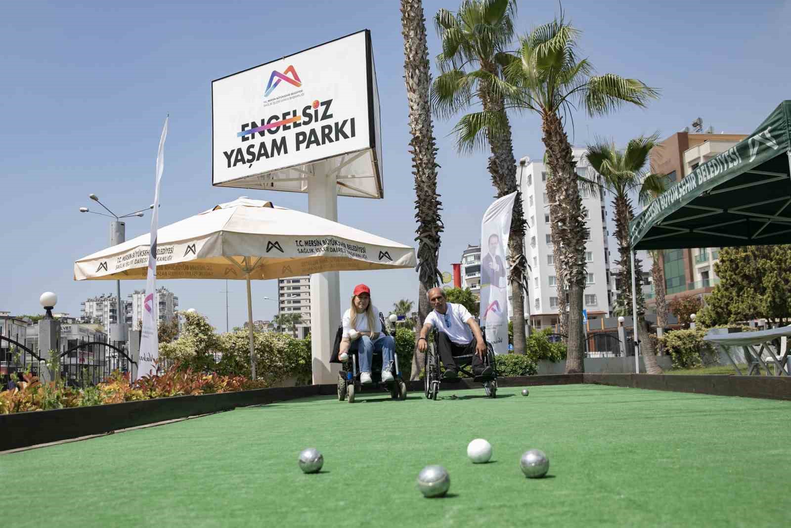 Özel bireyler ’Bocce Turnuvası’nda mücadele etti