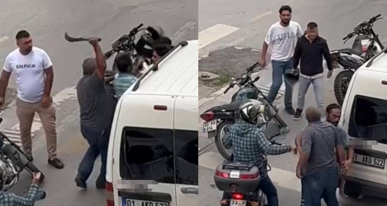 Trafikte budama bıçağı çekti ehliyeti alındı