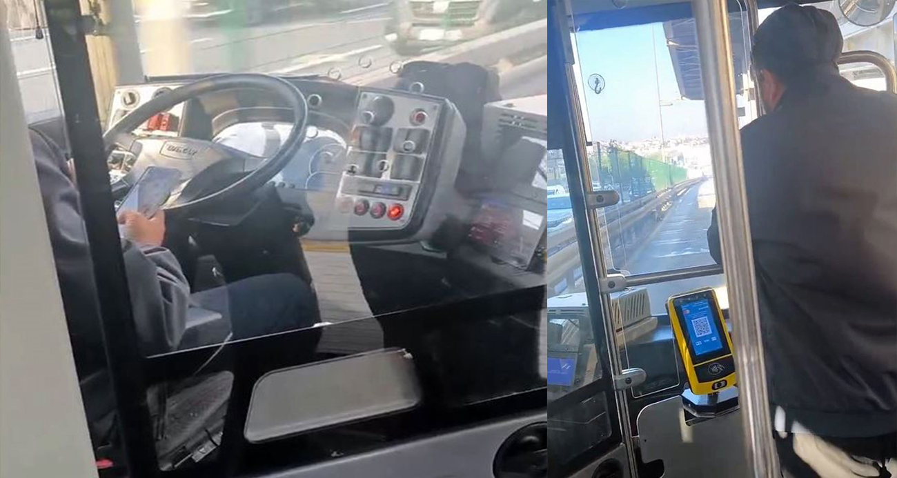 Metrobüs şoföründen