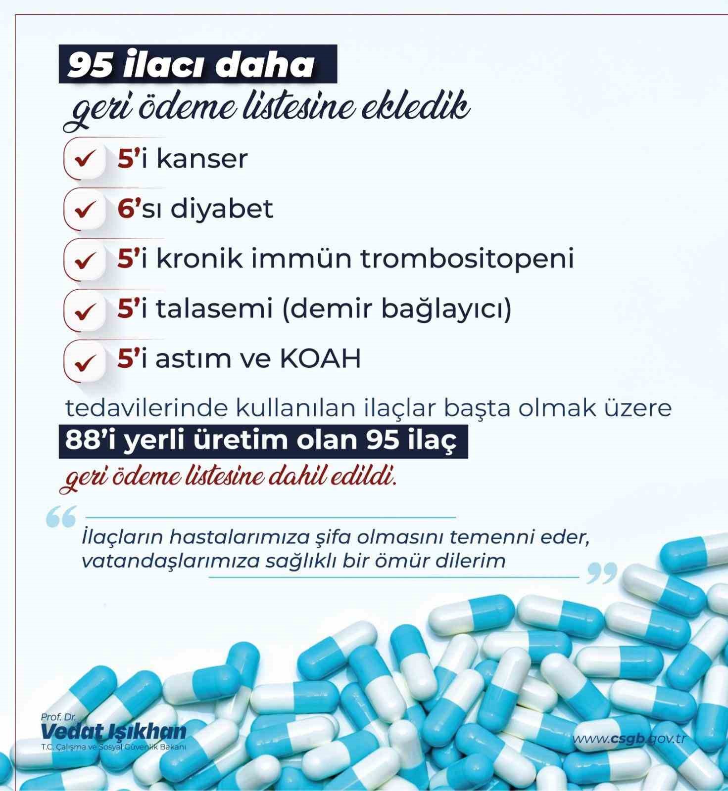 Bakan Işıkhan: 