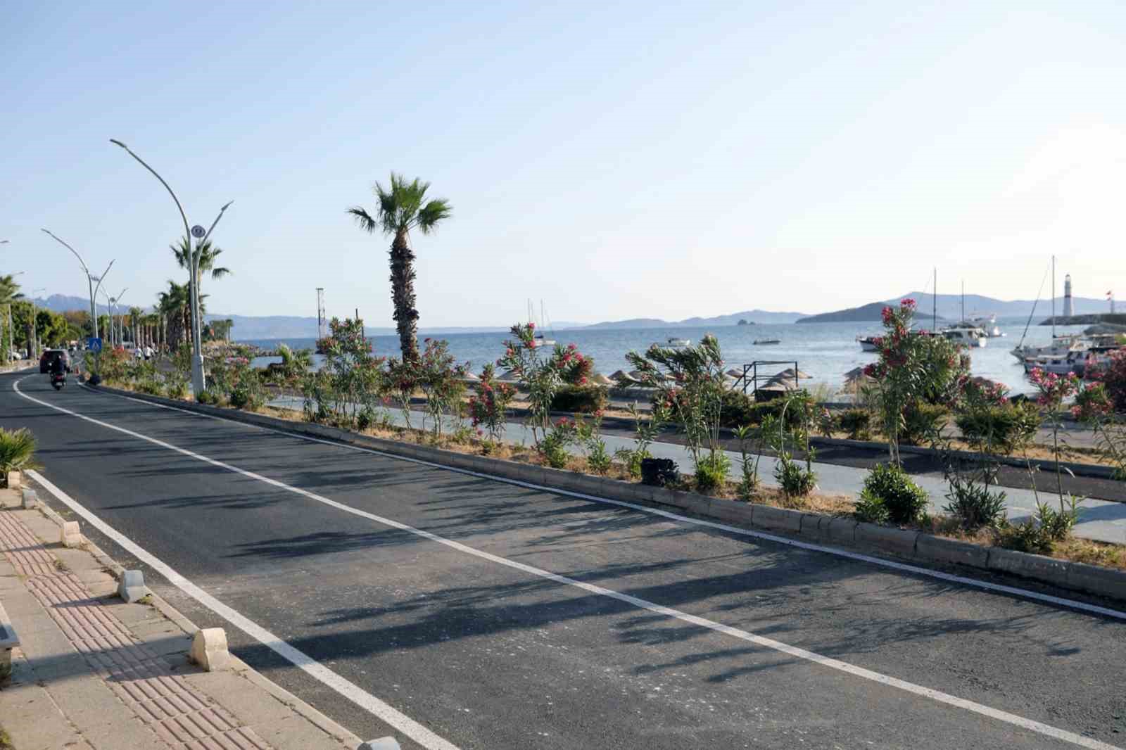Bodrum’un 62 Milyon TL’lik yol yatırımı tamamlanıyor