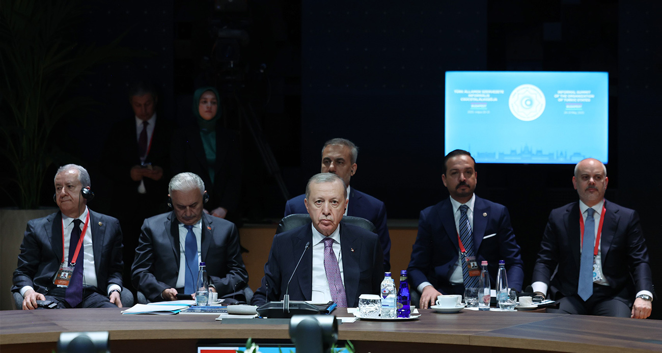 Cumhurbaşkanı Erdoğan'dan Türk Devletleri Teşkilatı Zirvesi'nde KKTC için özel çağrı