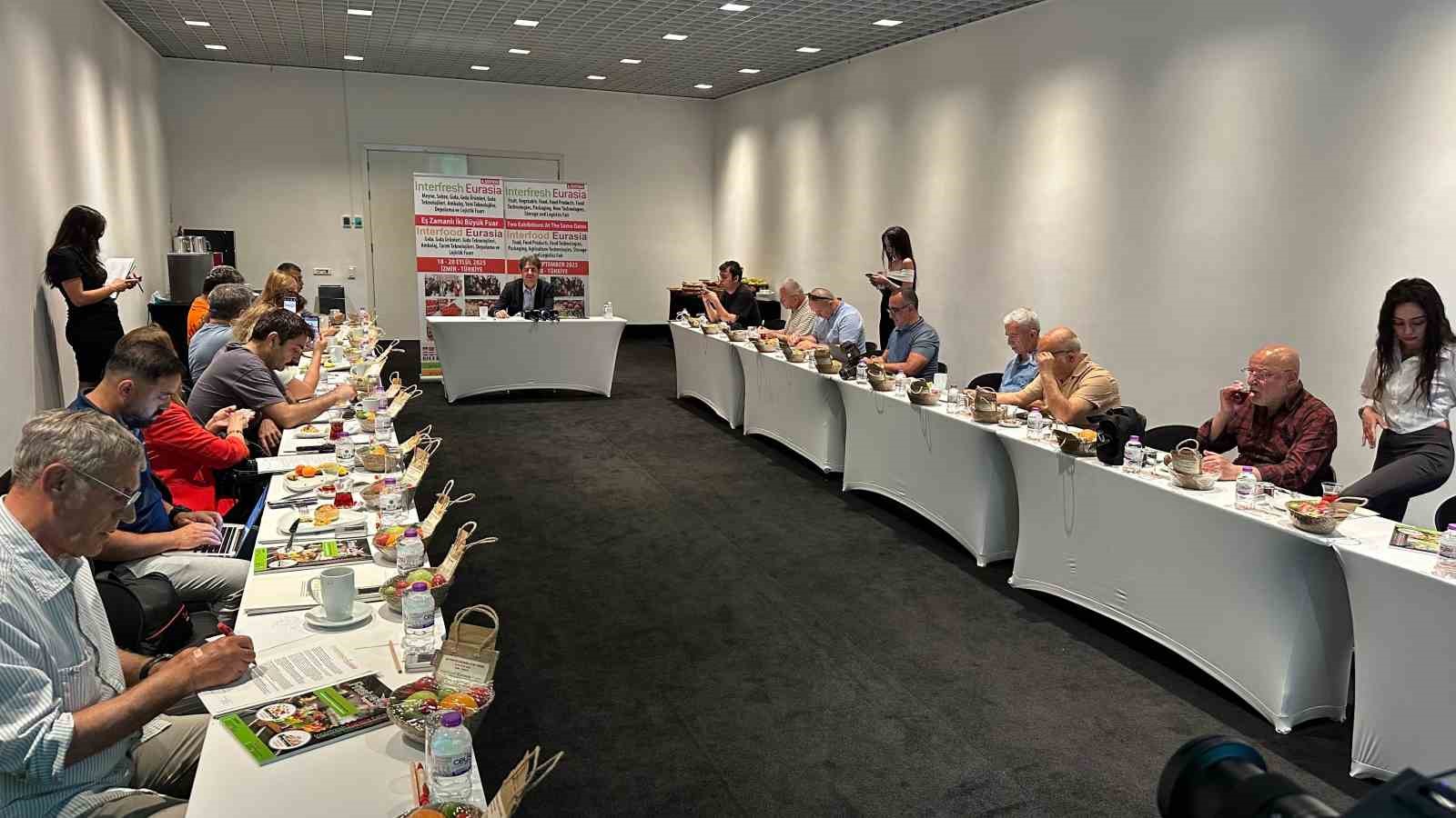 Interfresh Eurasia’nın basın toplantısı Antalya’da yapıldı