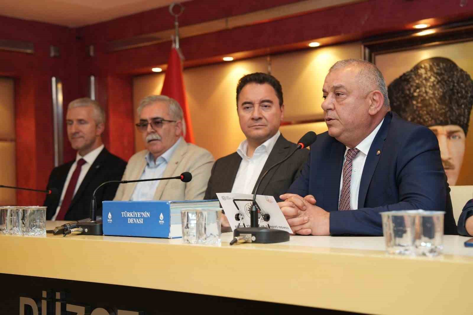 DTSO, Babacan’ı ağırladı