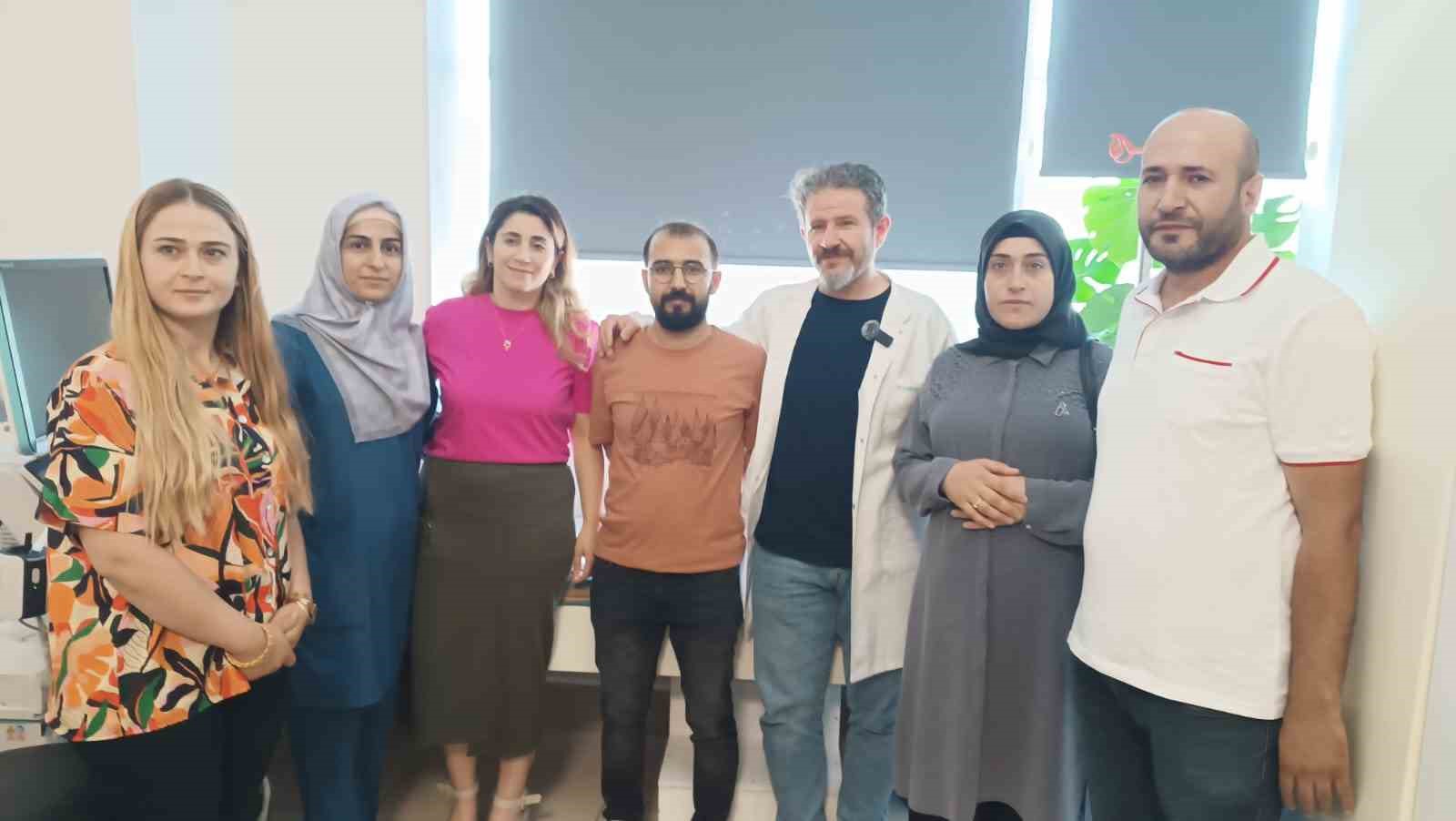 Batman’da anne karnındaki 8 aylık bebeğe başarılı kan nakli