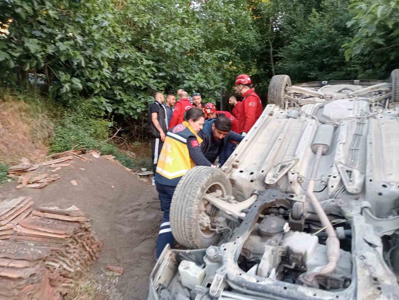 Susurluk’ta trafik kazası: 1 yaralı