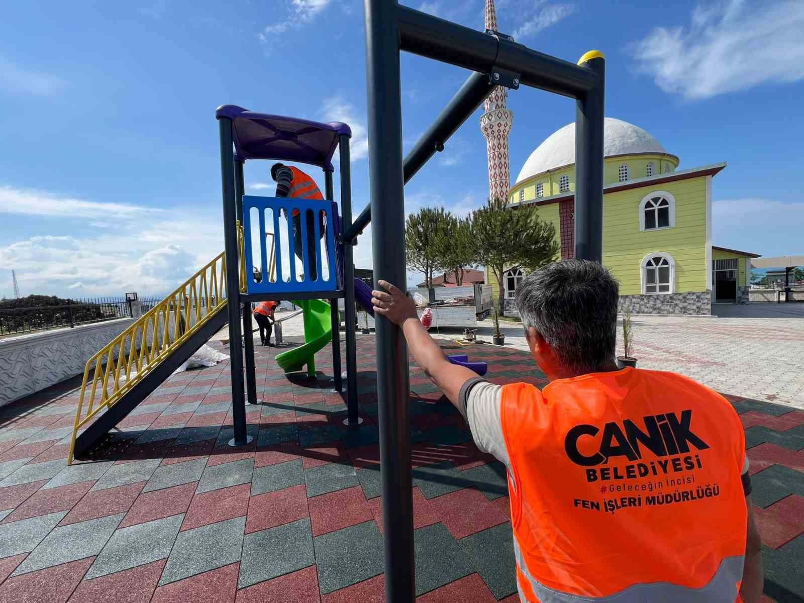 Canik’e yeni parklar