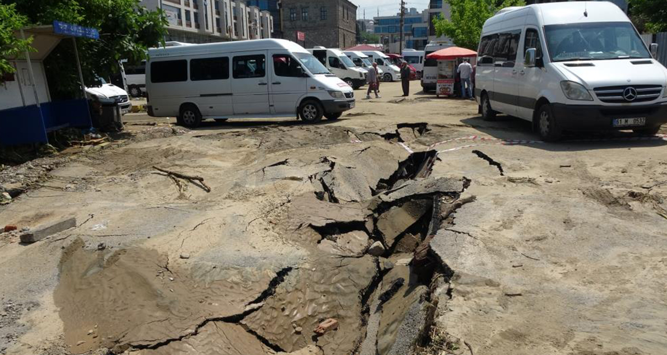 Deprem değil sel